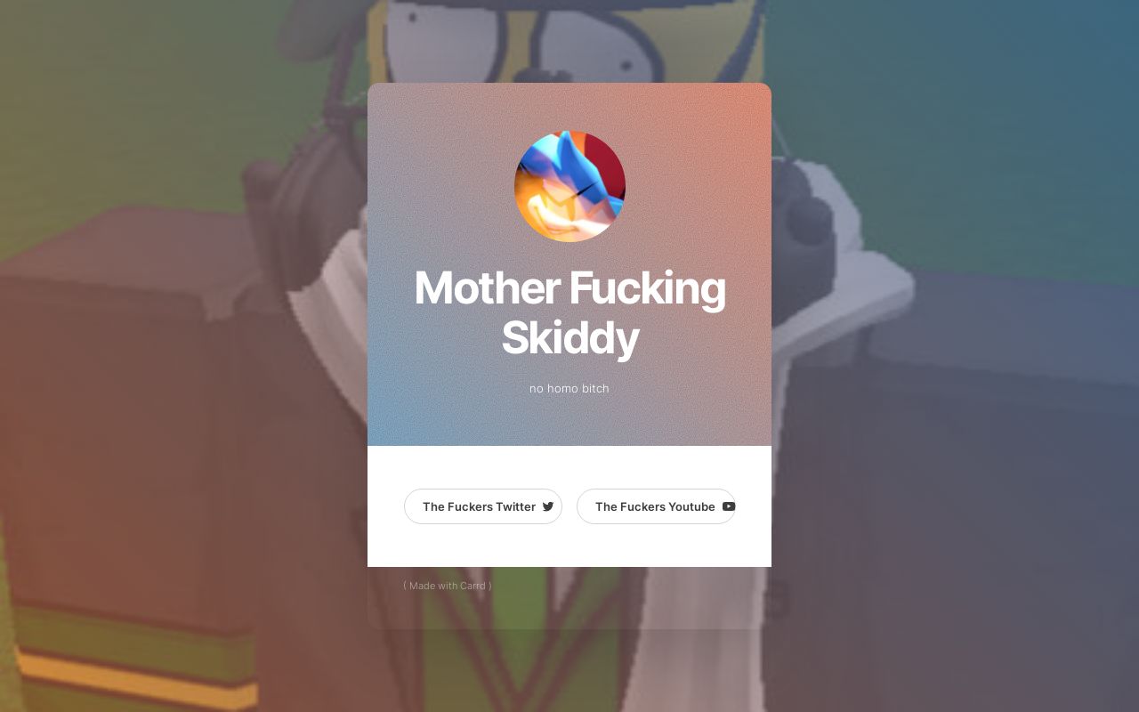 Carrd profile picture for @skiddy